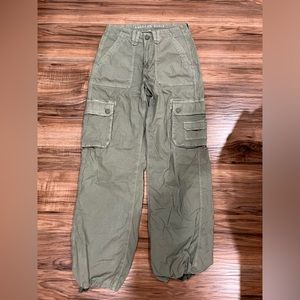 Green cargo pants